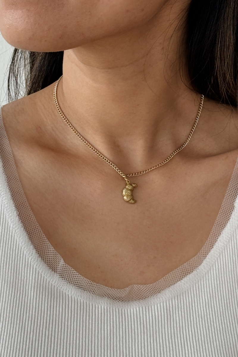 Croissant Necklace